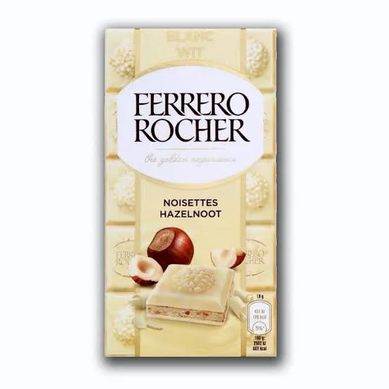 Barra de chocolate Ferrero Rocher Branco